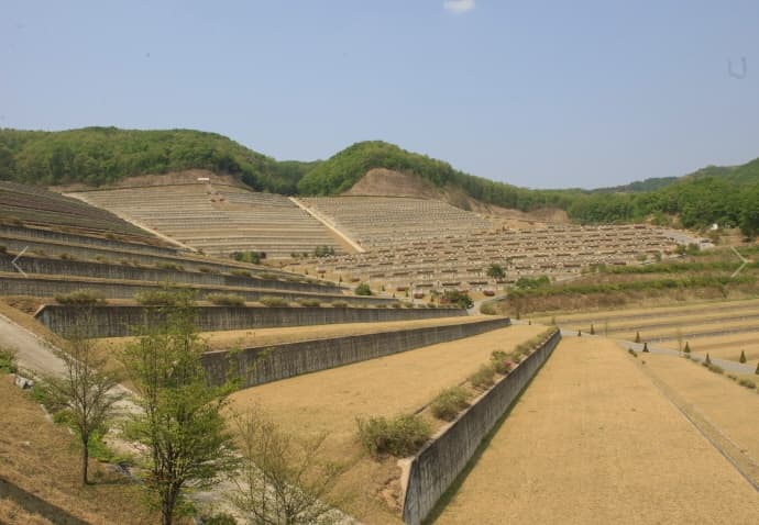 춘천안식공원 잔디장 사진