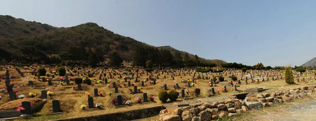 백운공원묘원 제2묘원 사진