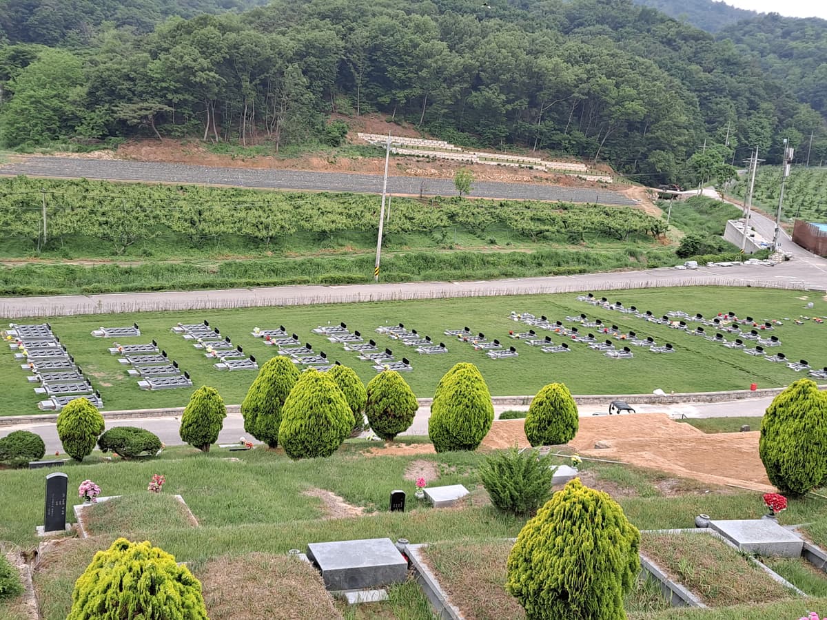 우성공원묘원(자연장지) 사진