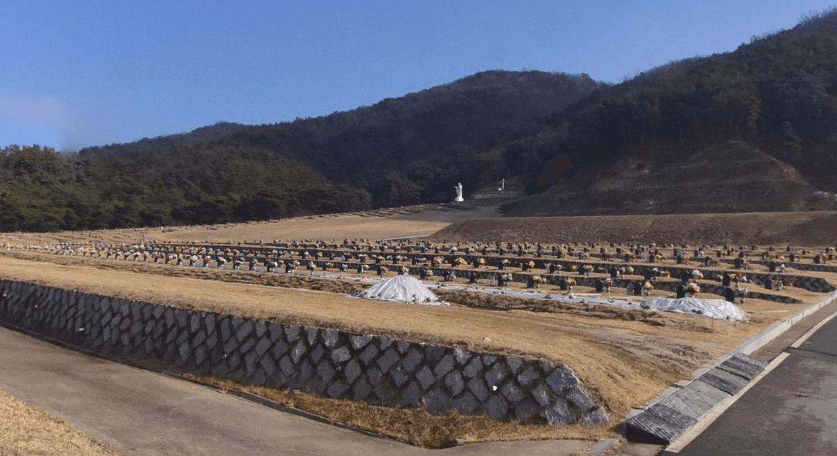 천주교가덕공원묘지 사진