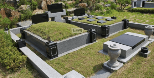 통일촌공설묘지 사진