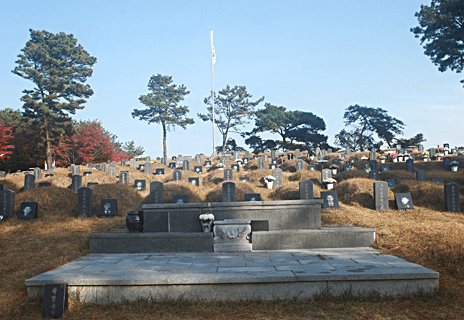 창수면 제2공설묘지 사진