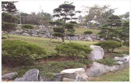 남해추모누리공원 자연장지 사진