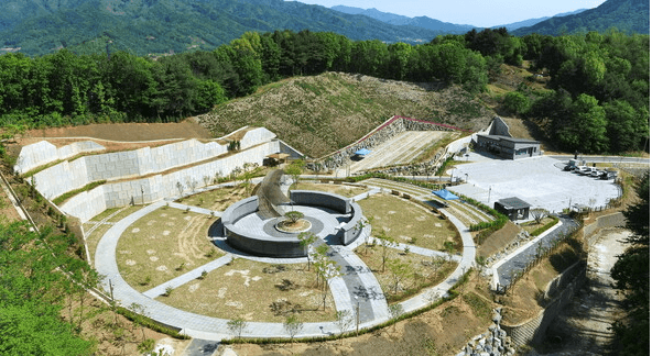 가평추모공원 자연장지 사진