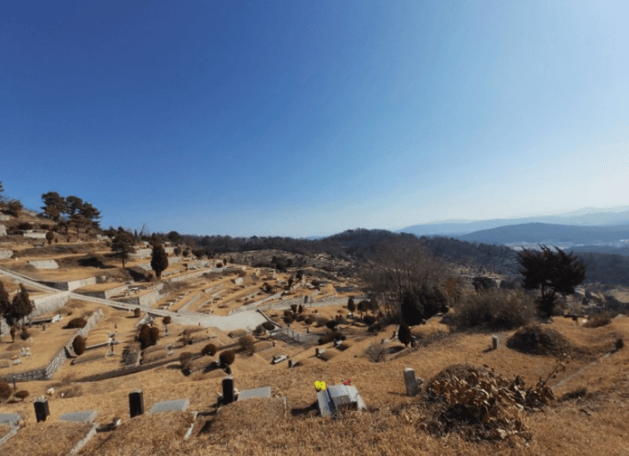 서울신흥교회 하늘계단수목장 사진