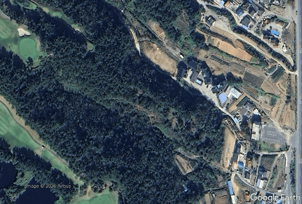 삼사교회 자연장지 시설 사진