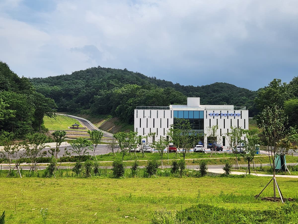 영광군 공설추모공원 봉안당 사진