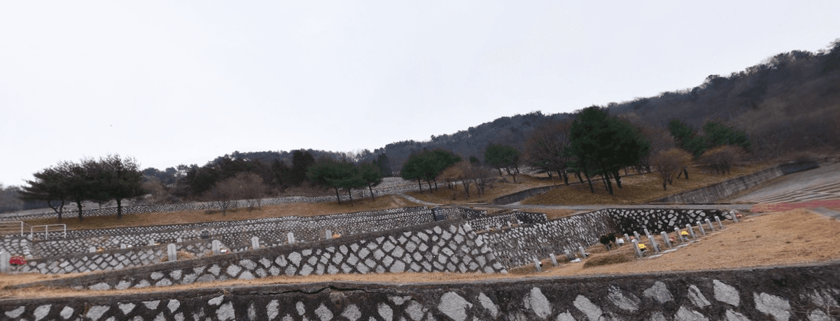 광양시립영세공원 묘지 사진