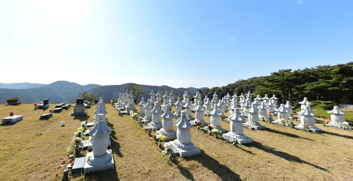 (재)동산공원묘원 묘지 사진