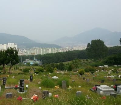대정공원묘원 시설 사진